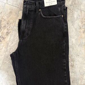 Abercrombie and Fitch Black Slouchy Jeans